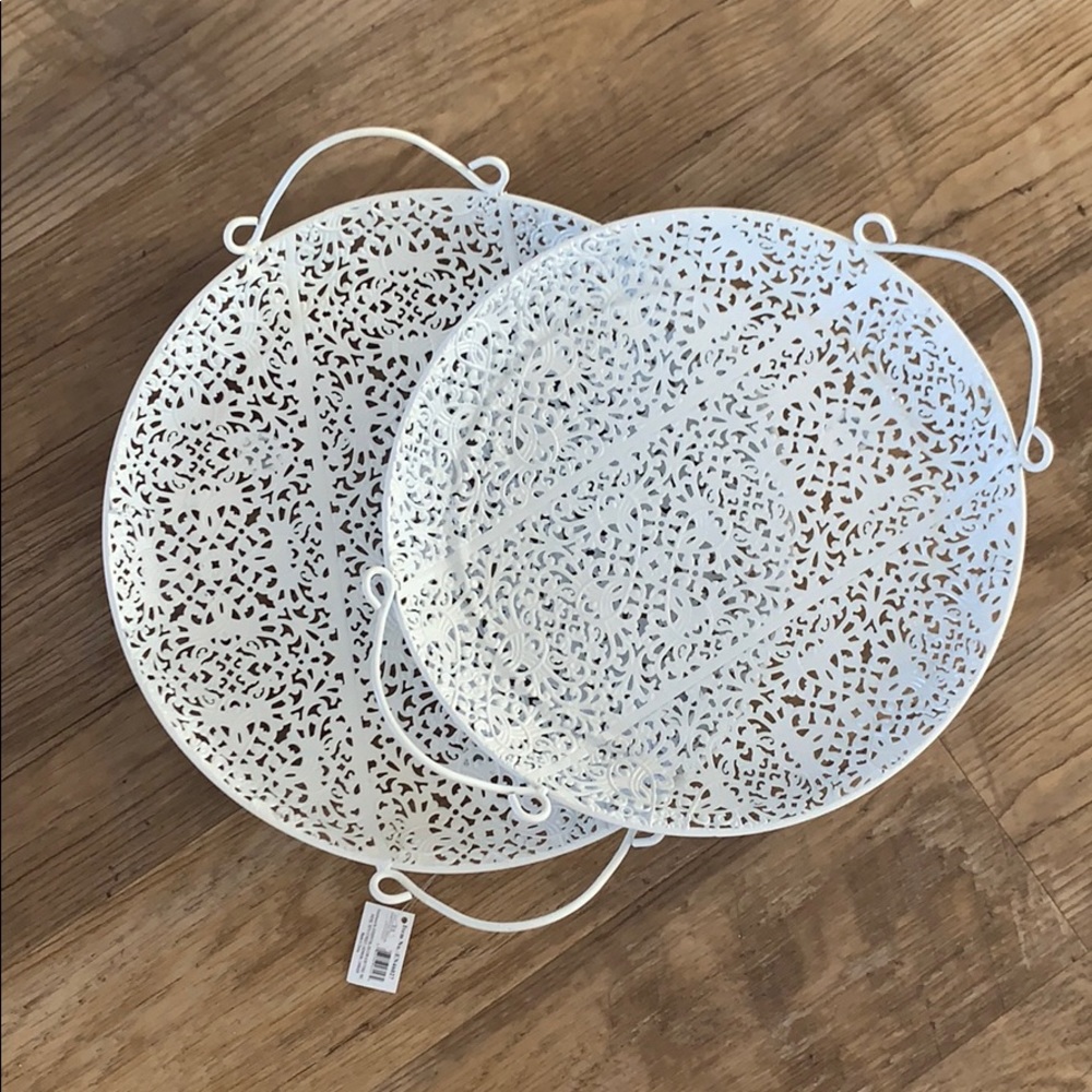 ophelia & co brookville 2 piece ottoman tray set